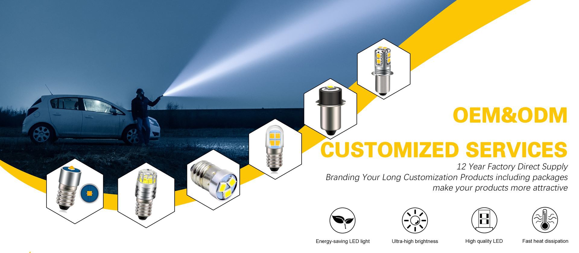 Ruiandsion LED Light Bulb